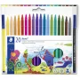 Marcador permanente ponta redonda Staedtler 326 C20 cores sortidas