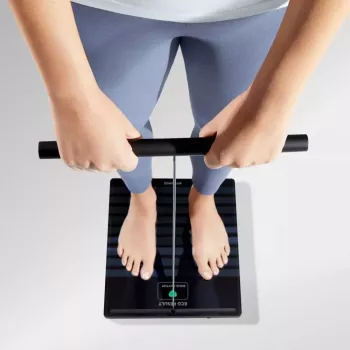 Balança de pessoa eletrónica Withings BODY SCAN Square Preto