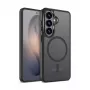 Capa Crong Hybrid Matte Magnetic para Samsung Galaxy S26 — TPU & PC, preto