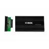 iBOX HD-02 caixa externa para discos SATA de 2,5 polegadas, USB 3.0, alumínio, preta