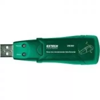 Registador de dados acelerómetro de 3 eixos EXTECH VB300 para forças de aceleração, choques e vibração (VB300)