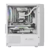 Caixa LOGIC ATOS ARGB Mini USB 3.0 branco