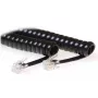Cabo telefónico Microconnect MPK10150 RJ10 RJ10 1,5 m preto