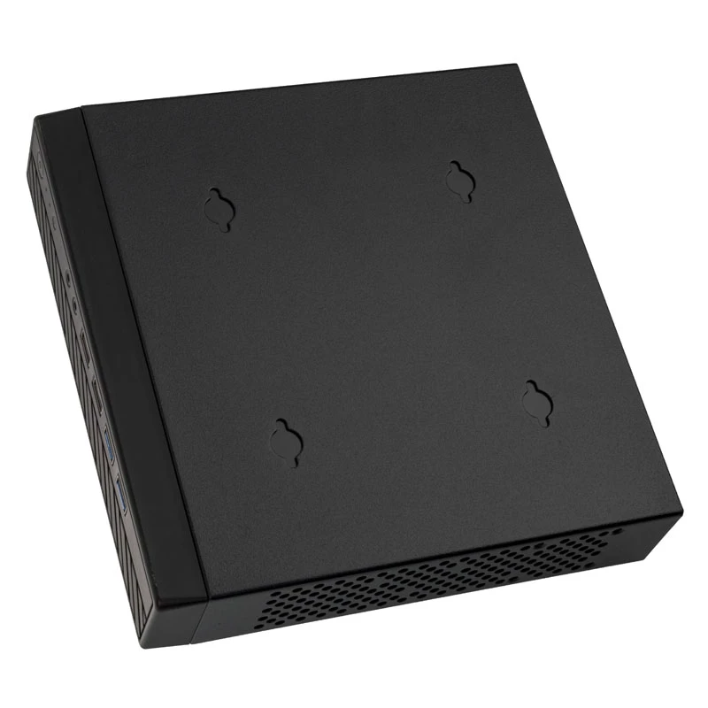 Akasa Cypher MX3 - Mini-Tower - PC - SGCC - preto - Thin Mini-ITX - disco rígido - fonte de alimentação (A-ITX38U3-M1B)