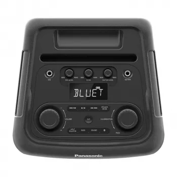 Altifalante estéreo portátil Panasonic SC-BMAX10E preto