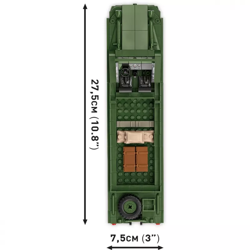 Cobi Historical Collection WWII DUKW Amphibia, multicolor
