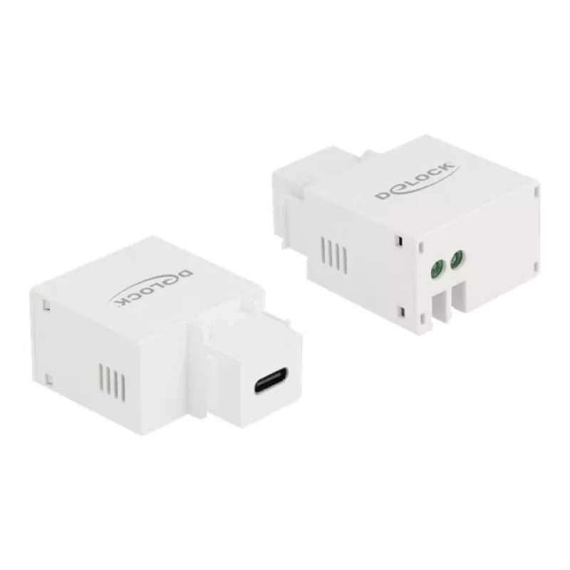 Módulo Keystone porta de carregamento USB Type-C DeLOCK 87792