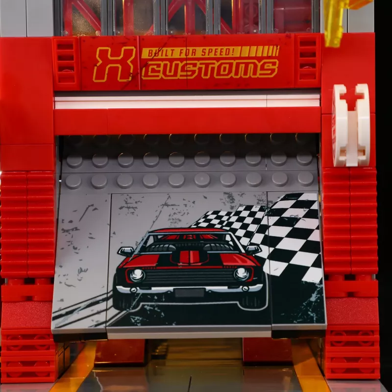Street MOD Garage, Brinquedo de construção