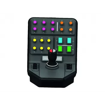 Logitech Heavy Equipment Side Panel - controlador para simulador de voo - k 945-000014