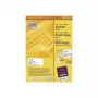 Avery etiquetas multiusos laser fotocopiadora jato de tinta 24 por folha 70x36mm