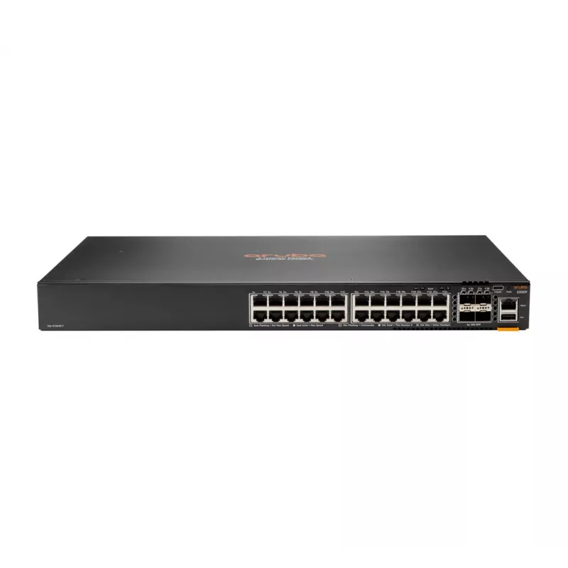 Switch gerido Aruba 6200F 24G Class4 PoE 4SFP+ 370W