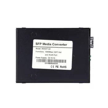 Extralink Sedir conversor de meios, 1x SFP, 1x RJ45 1000 Mb/s