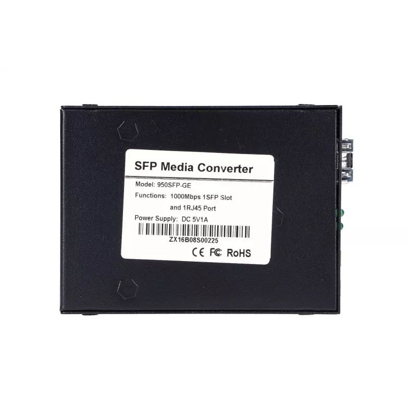 Extralink Sedir conversor de meios, 1x SFP, 1x RJ45 1000 Mb/s