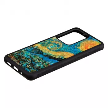 Capa de proteção iKins para Samsung Galaxy S20 Ultra – noite estrelada preto
