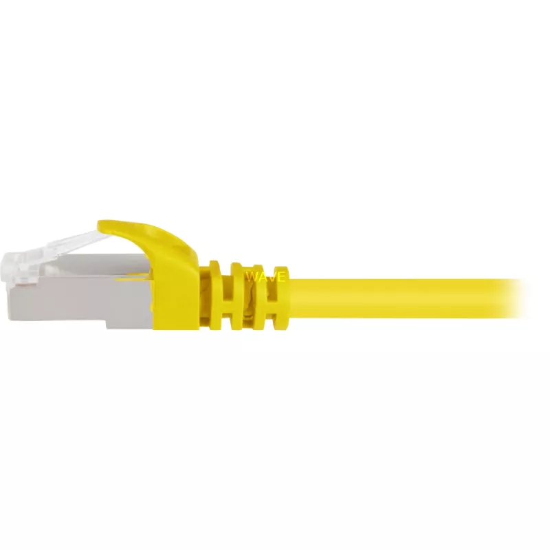 Cabo de rede Sharkoon RJ-45 Cat6 3 m amarelo