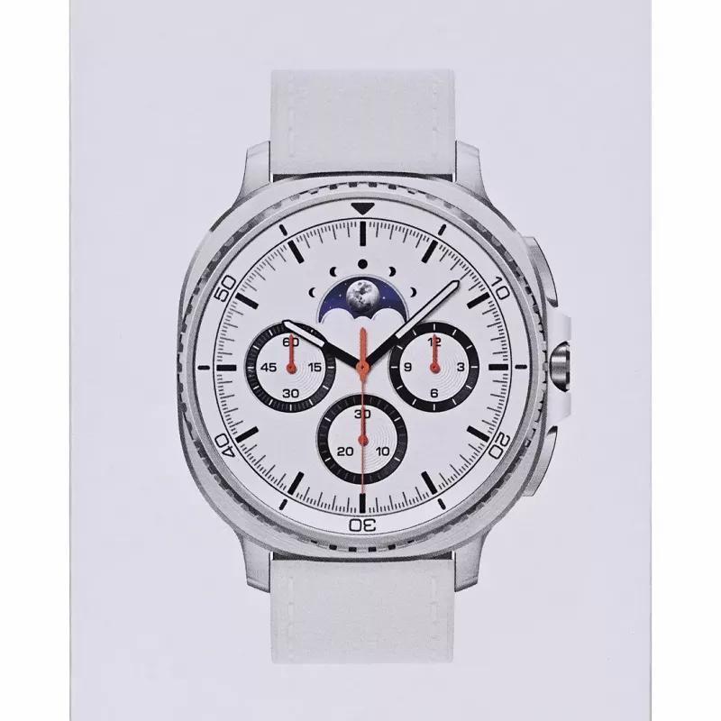 Smartwatch Samsung Galaxy Watch 8 Classic 46 mm prateado — 3,3 cm AMOLED, 4G, 64 GB, 445 mAh