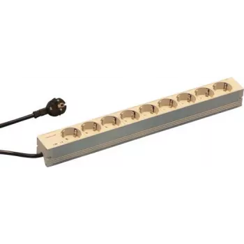 Schroff 60110-202 Unidade de distribuição de energia (PDU) 9 saídas AC 1U cinzento (60110202)