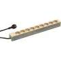 Schroff 60110-202 Unidade de distribuição de energia (PDU) 9 saídas AC 1U cinzento (60110202)