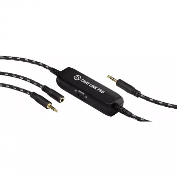 Cabo de áudio Elgato Chat Link Pro 2,5 m 3,5 mm 2 x 3,5 mm preto