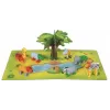 Brinquedo para bebé MALIK Magnetic Mini Animals Selva modelo 62323 — conjunto de figuras de animais magnéticas