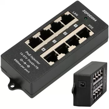 Adaptador PoE Extralink EX.12646 Fast Ethernet 48 V 10 1000 Mbit/s