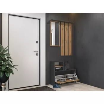 Roupeiro top e shop GAR ANT/ART com 1 porta de abrir, 850×240×1600 mm