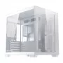 Caixa de computador DarkFlash B275 (branca) Mid-Tower compatível com ATX, I/O frontal, vidro temperado