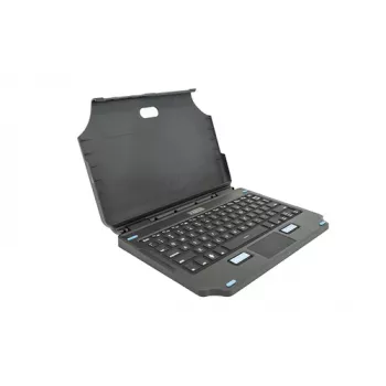 Teclado para dispositivo móvel Gamber-Johnson QWERTY UK English, Pogo Pin, alimentação USB-C, para Samsung Tab Active4 Pro, preto