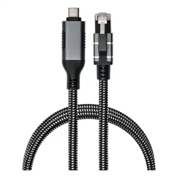 Good Connections Cabo Ethernet USB-C RJ45, antracite, 1,0 m
