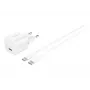 Fonte de alimentação Belkin BoostCharge WCA012KQ1MWH-B6 25W PD 3.1 PPS USB-C