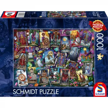 Puzzle, schmidt spiele Mysterious Tarot Cards — 1000 peças