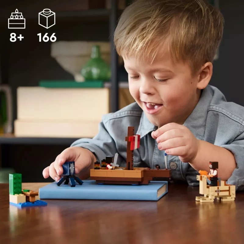 LEGO MINECRAFT 21259 A Viagem do Navio Pirata