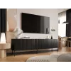 Móvel RTV Cama ISLA 200x40x60 preto mate