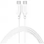 Cabo de silicone USB-C / USB-C 4smarts High Flex 60W 1,5m branco