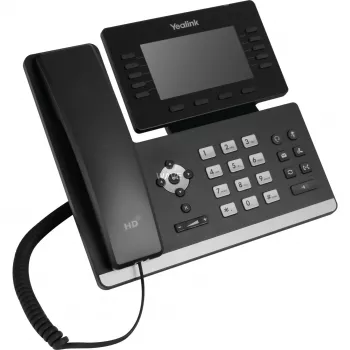 Telefone IP Yealink SIP-T54W Preto 10 linhas LCD Wi-Fi