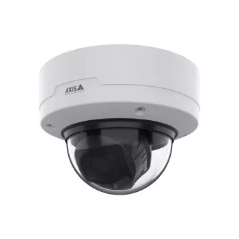 Câmara de vigilância IP dome AXIS P3277-LVE — 2592×1944, 30 fps, teto/parede, interior e exterior, 1/2,8 polegadas CMOS, 104° HFOV