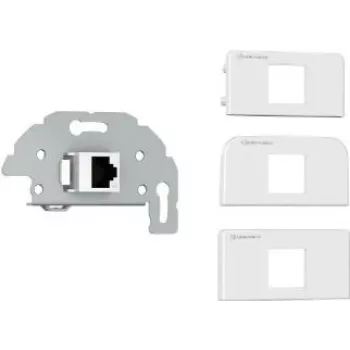 Kindermann 7456000526 tomada RJ-45 cinzento - branco (7456000526)