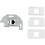 Kindermann 7456000526 tomada RJ-45 cinzento - branco (7456000526)