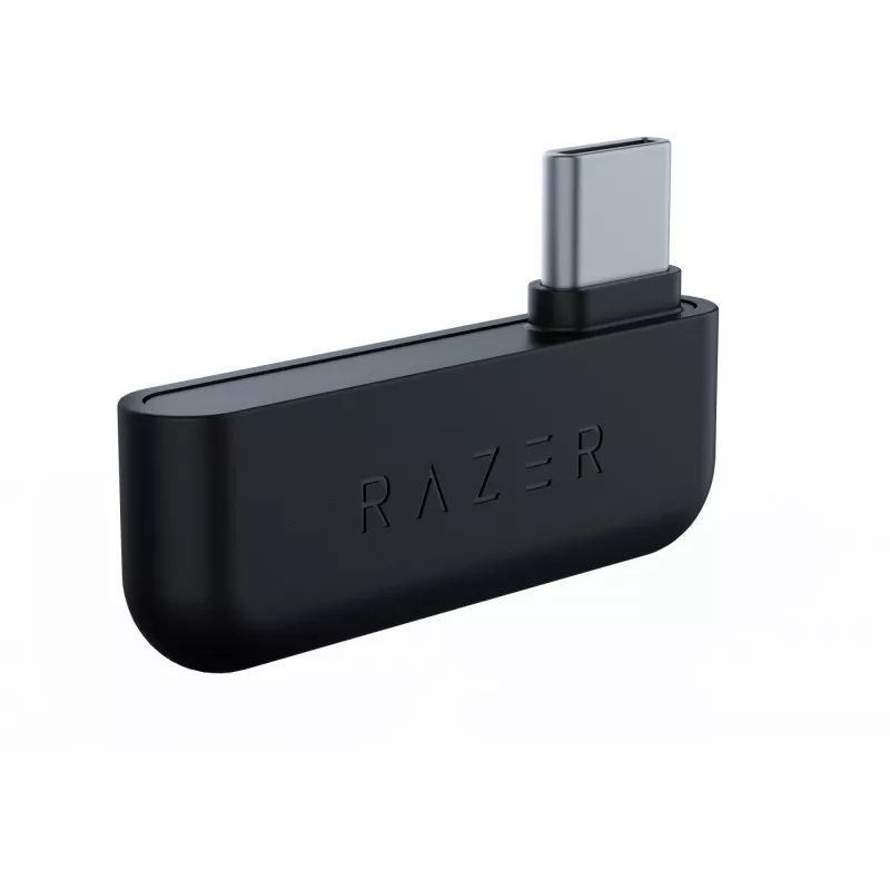 Headset Razer Kaira HyperSpeed sem fios arco de cabeça gaming USB Type-C Bluetooth branco, preto