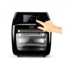Fritadeira de ar quente Black & Decker BXAFO1200E — 12 L, 1700 W, controlo tátil, 40–200°C, espeto rotativo, assar e fritar