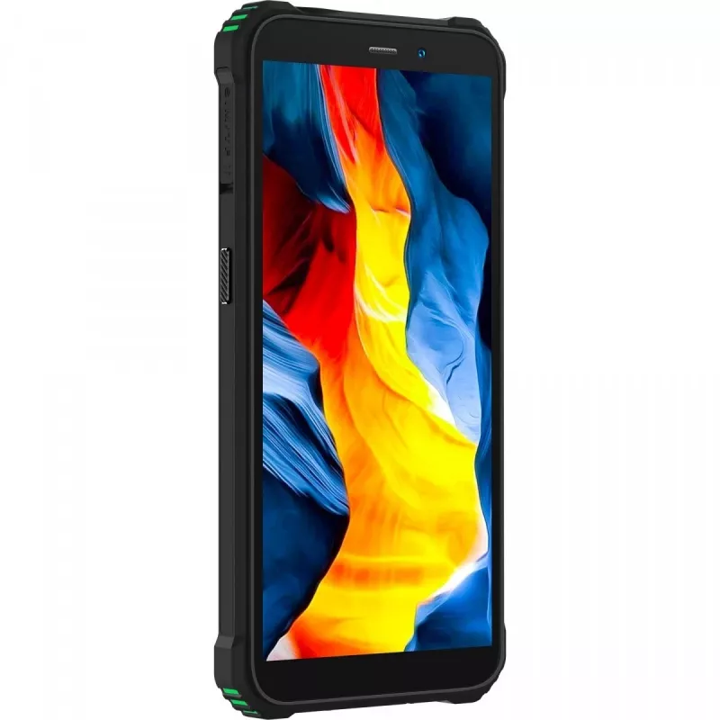 Oukitel G2 smartphone 4G, 6 polegadas, 4/64 GB, 6300 mAh, IP69K, Dual SIM, Android 14, verde (sem carregador)