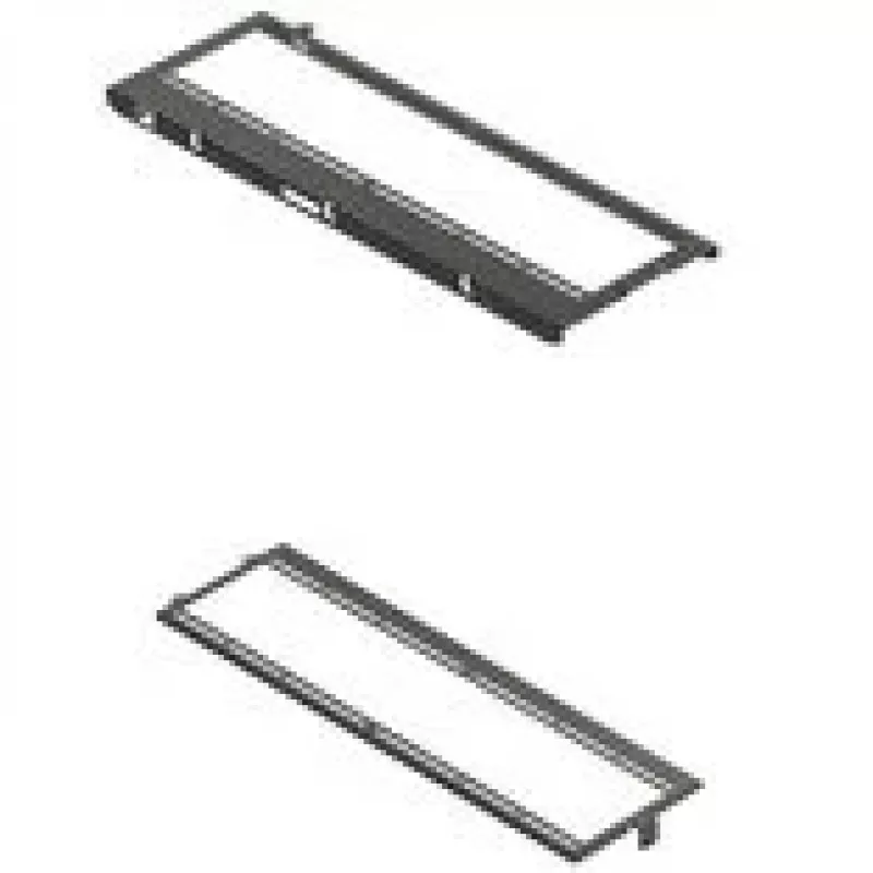 Suportes de ventoinha HAVN HS 420 para radiadores de 360 mm - preto