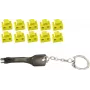 Bloqueador de porta ShiverPeaks 08-01032 RJ-45 amarelo com chave
