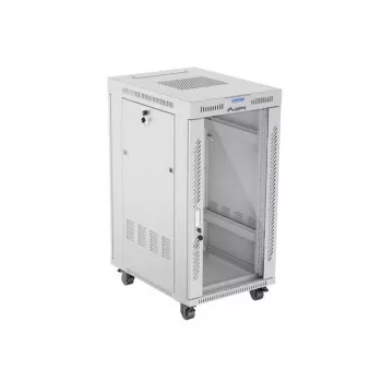 Armário autónomo LANBERG FF01-6822-12SL 22U autónomo, 1233×600×800 mm, IP20, 1200 kg