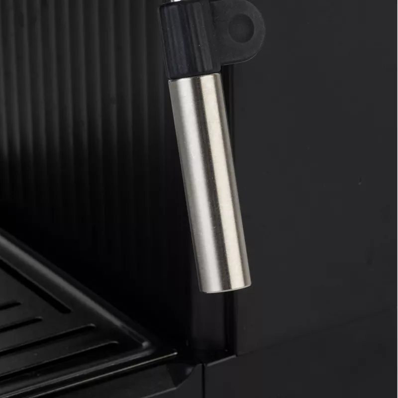 Jata JECA2525 máquina de café expresso, 20 bar, 850 W, depósito de água de 1,8 l, tubo de vapor, preta / aço inoxidável