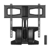 Suporte de parede MACLEAN MC-891 para TV VESA 600x400, inclinável, altura ajustável, carga máx. 35 kg