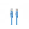 Lanberg PCU6-20CC-0200-B Cat6 U/UTP cabo patch 2 m, azul, embalagem de 10