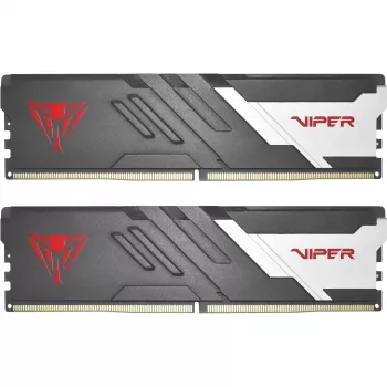 DIMM 32 GB DDR5-5600 (2x 16 GB) Dual-Kit, memória preto/branco, PVV532G560C36K, Viper Venom, INTEL XMP