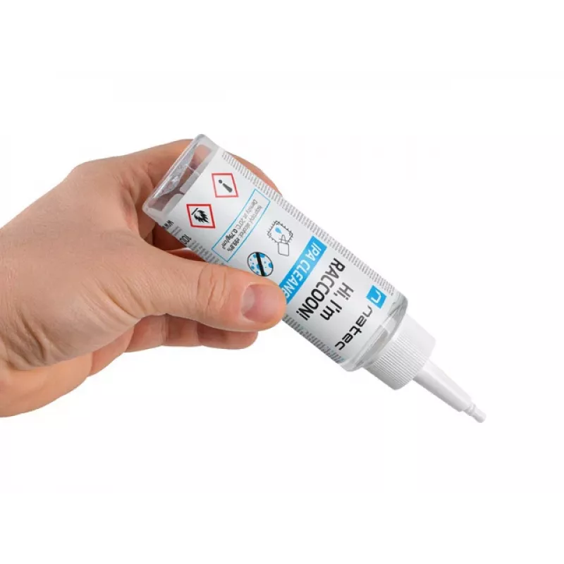 Limpa-álcool isopropílico NATEC Racoon 100 ml – limpa eletrónica e superfícies