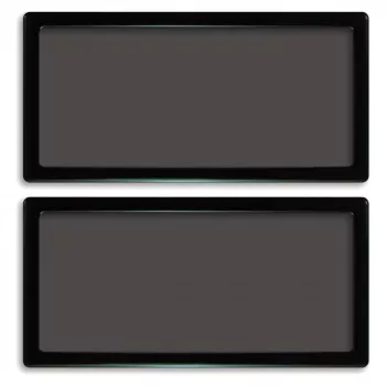 Kit de filtros de poeira DEMCiflex DAN Case A4 SFX, preto, 269,6 × 149,7 mm, 2 unid.